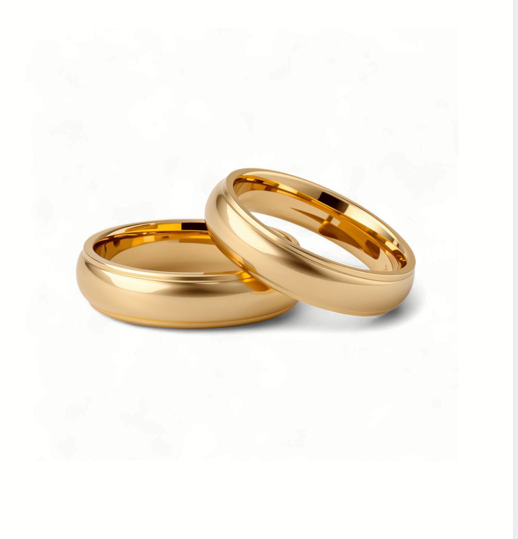 Ahava – 18K Gold Wedding Ring